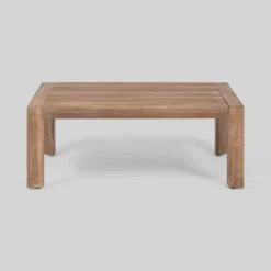 Genser 4pc Acacia Wood Chat Set - Brown/Beige - Christopher Knight Home -Outdoor Furniture Store GUEST 7f84a2a7 1e5e 4f1a bfcb ad40015a4e23