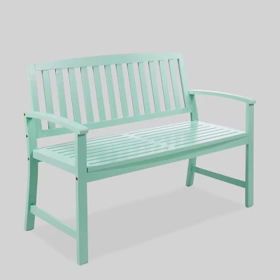 Loja Acacia Wood Bench - Christopher Knight Home 10 Loja Acacia Wood Bench - Christopher Knight Home - Image 8