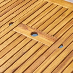 Elmar 7pc Wood & Wicker Expandable Dining Set - Natural/Brown/Cream - Christopher Knight Home -Outdoor Furniture Store GUEST 800a3a71 c5eb 4145 af2b 1fd1ab77e8b8