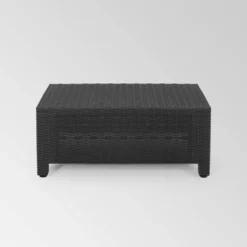 Waverly 5pc Faux Wicker Sectional Set Dark Gray/Gray - Christopher Knight Home -Outdoor Furniture Store GUEST 803fd175 6328 461c 856f 3c1dc13e6d5c