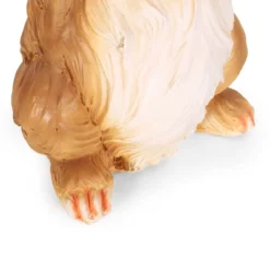 24" Concrete Hogeland Outdoor Rabbit Garden Statue - White And Brown - Christopher Knight Home -Outdoor Furniture Store GUEST 80a7833d a29b 4fe5 b394 5dda76aabd95