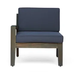 Grenada 6pc Acacia Sectional Sofa Set - Gray/Dark Gray - Christopher Knight Home -Outdoor Furniture Store GUEST 80b01072 5466 4abc 8525 4f55c42ffd20