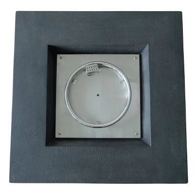 Carson Outdoor Stone Square Fire Pit - Gray - Christopher Knight Home 6 Carson Outdoor Stone Square Fire Pit - Gray - Christopher Knight Home - Image 4