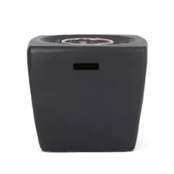 Holmwood Outdoor 40000 BTU Light Weight Concrete Square Fire Pit Dark Gray - Christopher Knight Home -Outdoor Furniture Store GUEST 8145db86 1235 4dc9 9466 f4fd379229ee