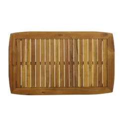 Willowbrook Patio Acacia Wood 4 Seater Chat Set With Coffee Table - Teak/Dark Teal - Christopher Knight Home -Outdoor Furniture Store GUEST 817ef69b 981a 4c3e 9431 840a4e2d285b