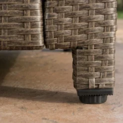 Puerta 4pc Wicker Chat Set - Light Brown/Ceramic Gray - Christopher Knight Home -Outdoor Furniture Store GUEST 83a1fa6c 1390 463c b0b1 e2c9fbc15cff