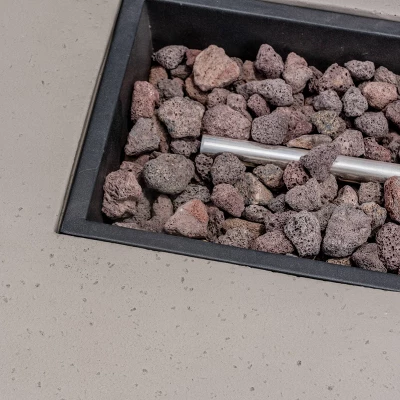 Cape Coral 16pc Aluminum Estate Collection With Fire Pit - Silver/Clear/Khaki/Light Gray - Christopher Knight Home 8 Cape Coral 16pc Aluminum Estate Collection With Fire Pit - Silver/Clear/Khaki/Light Gray - Christopher Knight Home - Image 6