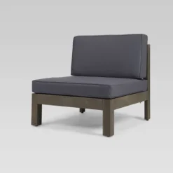 Brava 9pc Acacia Sectional Sofa Set - Gray/Dark Gray - Christopher Knight Home -Outdoor Furniture Store GUEST 8467f5a9 be06 4709 9912 6a321f76c65c 1