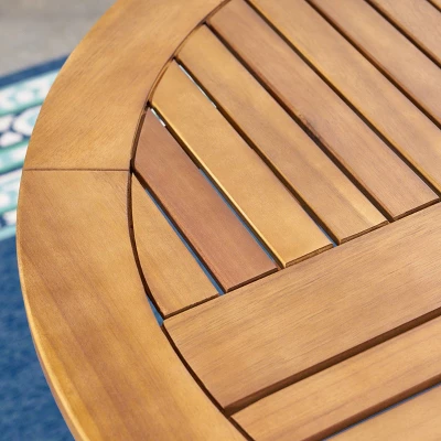 Hermosa Oval Acacia Wood 70" Dining Table - Teak - Christopher Knight Home 3 Hermosa Oval Acacia Wood 70" Dining Table - Teak - Christopher Knight Home