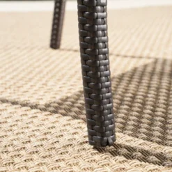 Sherman Oaks 6pc Aluminum/Wicker Patio Dining Set - Brown/White - Christopher Knight Home -Outdoor Furniture Store GUEST 8643e7cf 0e0b 4e05 abcb 722d524f2f4d