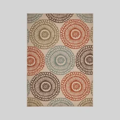 Seastar Medallion Outdoor Rug Ivory - Christopher Knight Home -Outdoor Furniture Store GUEST 8961d1ff 1066 4cd1 a9eb c42368bce283