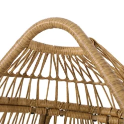 Serina Outdoor Wicker Teardrop Chair With Cushion - Beige/Light Brown - Christopher Knight Home -Outdoor Furniture Store GUEST 8d3ba44c ed4d 4cae a4d3 17d864067cee