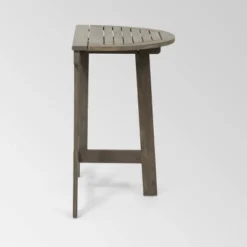 Westmount 3pc Half-Round Folding Acacia Wood Bistro Set - Gray - Christopher Knight Home 10 Westmount 3pc Half-Round Folding Acacia Wood Bistro Set - Gray - Christopher Knight Home -Outdoor Furniture Store GUEST 8ea76d33 19a0 443d 9201 d57ad7b474c2