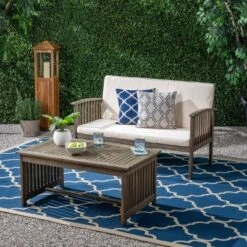 Carolina 2pc Acacia Loveseat And Coffee Table - Christopher Knight Home 11 Carolina 2pc Acacia Loveseat And Coffee Table - Christopher Knight Home -Outdoor Furniture Store GUEST 8f328461 8323 4834 8d12 de8bf62a7aef