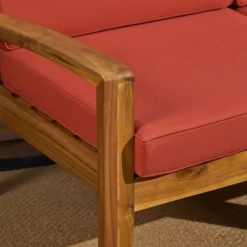 Grenada 5pc Acacia Sectional Sofa Set - Teak/Red - Christopher Knight Home 10 Grenada 5pc Acacia Sectional Sofa Set - Teak/Red - Christopher Knight Home -Outdoor Furniture Store GUEST 90584a29 c79d 4aa0 98a5 27babce89990