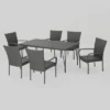 Nash 7pc Wicker Dining Set - Gray - Christopher Knight Home 2 Nash 7pc Wicker Dining Set - Gray - Christopher Knight Home -Outdoor Furniture Store GUEST 911d9533 202d 4212 af61 ac2d9f723ce9