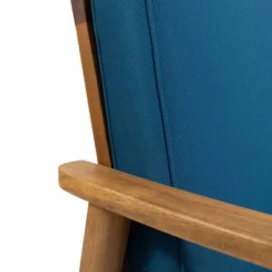 2pc Willowbrook Patio Acacia Wood Loveseat Set With Coffee Table - Teak/Dark Teal - Christopher Knight Home -Outdoor Furniture Store GUEST 917c06cb fcfd 4a95 bad3 da3028224b4f