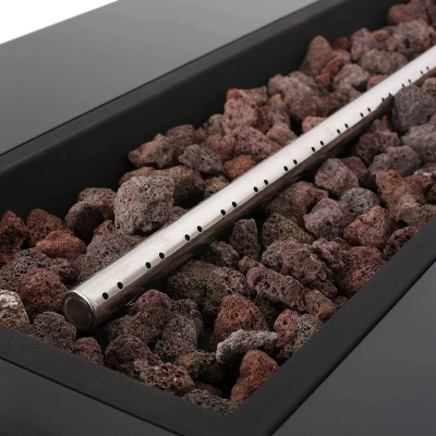 Aidan Outdoor 50000 BTU Light Weight Concrete & Ceramic Rectangular Fire Pit Light Gray - Christopher Knight Home 3 Aidan Outdoor 50000 BTU Light Weight Concrete & Ceramic Rectangular Fire Pit Light Gray - Christopher Knight Home