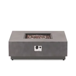 Wellington Outdoor 50000 BTU Square Fire Pit With Concrete Finish - Christopher Knight Home 11 Wellington Outdoor 50000 BTU Square Fire Pit With Concrete Finish - Christopher Knight Home -Outdoor Furniture Store GUEST 926567ef 38d3 460d a55b d1cc1d61408c