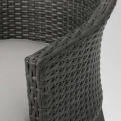 Hillhurst 4pk Wicker Dining Chairs Gray - Christopher Knight Home -Outdoor Furniture Store GUEST 934a54c4 6bd9 4d80 b425 f4df83702445