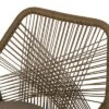 2pk Russel Outdoor Wicker Dining Chairs With Cushions Light Brown/Beige - Christopher Knight Home