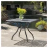 Cayman Square Cast Aluminum Table - Black Sand - Christopher Knight Home -Outdoor Furniture Store GUEST 95250f1d 7565 412e b168 f1b649ae819c