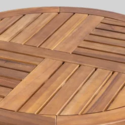 Westbridge 3pc Acacia Wood Bistro Set - Teak - Christopher Knight Home -Outdoor Furniture Store GUEST 95a4f95c 256a 486b a1d4 98d170e37ee5