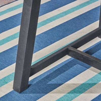 Raphael Rectangle Acacia Wood Dining Table - Gray - Christopher Knight Home 7 Raphael Rectangle Acacia Wood Dining Table - Gray - Christopher Knight Home - Image 5