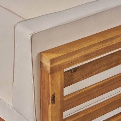 Oana Acacia Wood Club Chair - Christopher Knight Home 4 Oana Acacia Wood Club Chair - Christopher Knight Home - Image 2