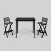 Polaris 3pc Wood And Wicker 45" Rectangular Bar Set Dark Gray - Christopher Knight Home 2 Polaris 3pc Wood And Wicker 45" Rectangular Bar Set Dark Gray - Christopher Knight Home -Outdoor Furniture Store GUEST 99533a51 2f4b 4cec 916f 417e8097b098