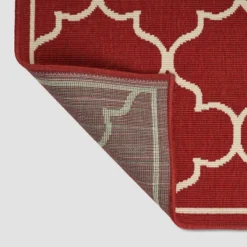 Thornhill Geometric Outdoor Rug Red/Ivory - Christopher Knight Home -Outdoor Furniture Store GUEST 99927807 7214 4581 9bf8 c3be2e53f07a