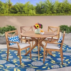 Llano 5pc Patio Dining Set - Christopher Knight Home -Outdoor Furniture Store GUEST 99c4ebbe 4f42 4d53 a377 be88f78c8633