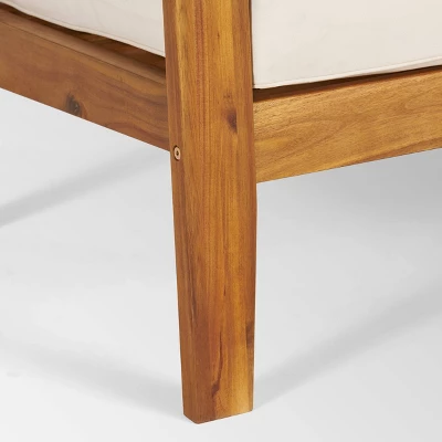 Grenada 6pc Acacia Wood Sofa Set - Christopher Knight Home 7 Grenada 6pc Acacia Wood Sofa Set - Christopher Knight Home - Image 5