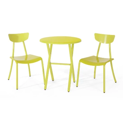 Taro 3pc Patio Bistro Set - Christopher Knight Home 9 Taro 3pc Patio Bistro Set - Christopher Knight Home - Image 7