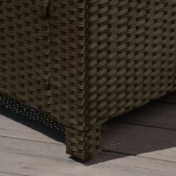 Puerta Wicker Loveseat - Brown/Gray - Christopher Knight Home -Outdoor Furniture Store GUEST 9b1e6319 c872 4f18 a92b 350dc46cff62