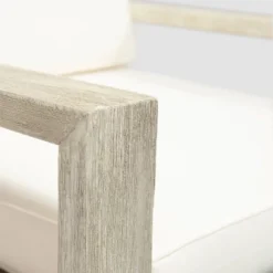 Santa Ana 2pk Acacia Club Accent Chairs Brushed Light Gray - Christopher Knight Home -Outdoor Furniture Store GUEST 9b3d4a7e f6f8 4251 a5a6 a3264408f443