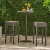 Milton Set Of 2 Wicker Patio Backless Barstool - Brown - Christopher Knight Home -Outdoor Furniture Store GUEST 9b7b73ec fafc 498c abb5 95d62874b4f6