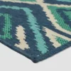 Myrtle Geometric Outdoor Rug Navy/Green - Christopher Knight Home -Outdoor Furniture Store GUEST 9be4a2a2 8e83 4233 add6 269c1bda416f