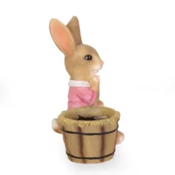 Christopher Knight Home 15" Wide Kuhrs Concrete Outdoor Novelty Rabbit Planter Brown/Pink -Outdoor Furniture Store GUEST 9c83ce38 b6d2 4f8e 99c9 92625cb576f8