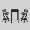 Polaris 3pc Wood And Wicker 26" Square Bar Set Dark Gray - Christopher Knight Home 2 Polaris 3pc Wood And Wicker 26" Square Bar Set Dark Gray - Christopher Knight Home -Outdoor Furniture Store GUEST 9d2bc174 556c 426f 9db1 eeb8c4c9511e
