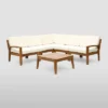 6pc Grenada Acacia Sectional Patio Sofa Set Teak - Christopher Knight Home 1 6pc Grenada Acacia Sectional Patio Sofa Set Teak - Christopher Knight Home -Outdoor Furniture Store GUEST 9ebd991c 6a34 4fa7 8bd0 71d81e08a90c