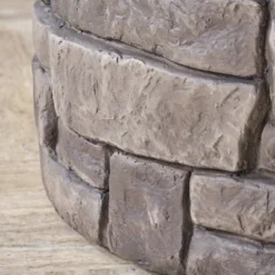 Angeles Outdoor Circular Fire Pit - Gray - Christopher Knight Home -Outdoor Furniture Store GUEST 9f4b6fb3 399a 4082 8bcd 43279e40dc8d