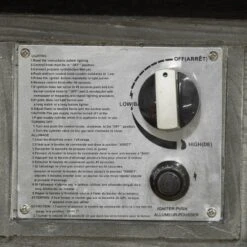 Anchorage 56" MGO Gas Fire Table With Concrete Tank Holder- Rectangular -Gray Wood - Christopher Knight Home -Outdoor Furniture Store GUEST a041bb31 5a40 48d1 b90e 6d82d8c5271c