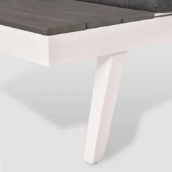 3pc Irma Aluminum Patio Sofa Sectional - White - Christopher Knight Home 11 3pc Irma Aluminum Patio Sofa Sectional - White - Christopher Knight Home -Outdoor Furniture Store GUEST a172d750 f76b 4c40 a006 e9e92cee7d6a