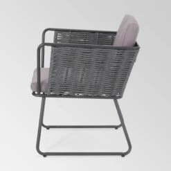 La Jolla Set Of 2 Rope Weave Modern Club Chairs - Dark Gray/Gray - Christopher Knight Home 9 La Jolla Set Of 2 Rope Weave Modern Club Chairs - Dark Gray/Gray - Christopher Knight Home -Outdoor Furniture Store GUEST a1fe4d4f 0ea0 45b9 9aaf d02e4d15edb6