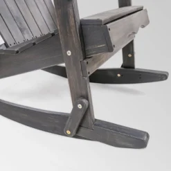 Malibu Acacia Wood Adirondack Rocking Chair Dark Gray - Christopher Knight Home 10 Malibu Acacia Wood Adirondack Rocking Chair Dark Gray - Christopher Knight Home -Outdoor Furniture Store GUEST a37cc6f4 e3bd 45f2 9250 eabb9edc19d3