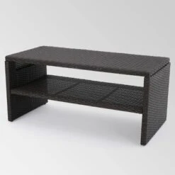 Sanger 5pc Wicker Chat Set - Dark Brown - Christopher Knight Home 11 Sanger 5pc Wicker Chat Set - Dark Brown - Christopher Knight Home -Outdoor Furniture Store GUEST a3a6a514 dfc0 4c27 bfa2 e45090b72b9f