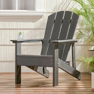 Culver Outdoor Faux Wood Adirondack Chair - Christopher Knight Home 3 Culver Outdoor Faux Wood Adirondack Chair - Christopher Knight Home