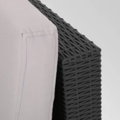 Waverly 5pc Faux Wicker Sectional Set Dark Gray/Gray - Christopher Knight Home -Outdoor Furniture Store GUEST a4b5d1e3 7d56 4a1b a2ef 1167541a32e0