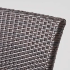 Newcastle 7pc Wood & Wicker Dining Set - Dark Brown - Christopher Knight Home -Outdoor Furniture Store GUEST a517bb6a d944 4c03 91ef 965718f90bc7